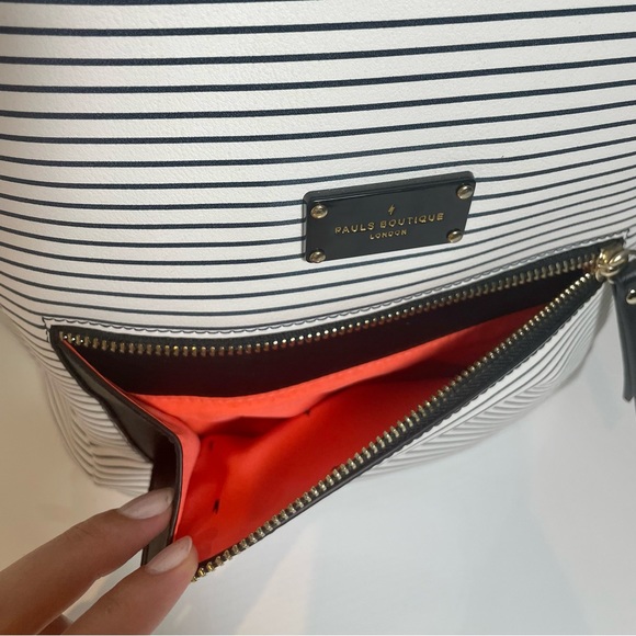 Pauls Boutique London striped backpack - Picture 5 of 6